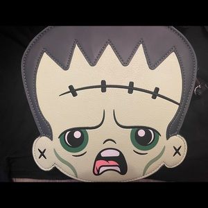 Loungefly Frankenstein’s monster and bride cross body